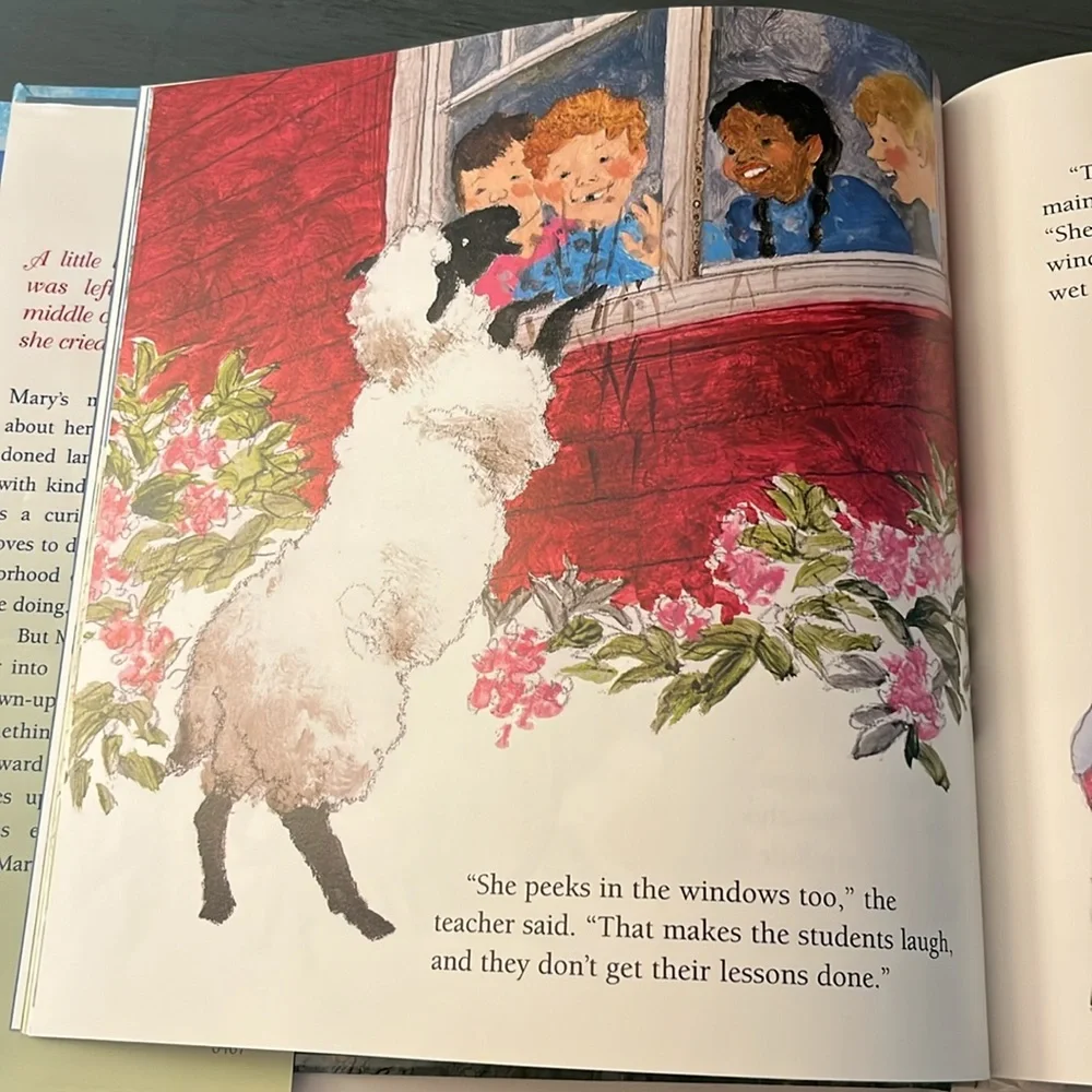 Mary Was a Little Lamb Book Hardback EUC First Edition 2004